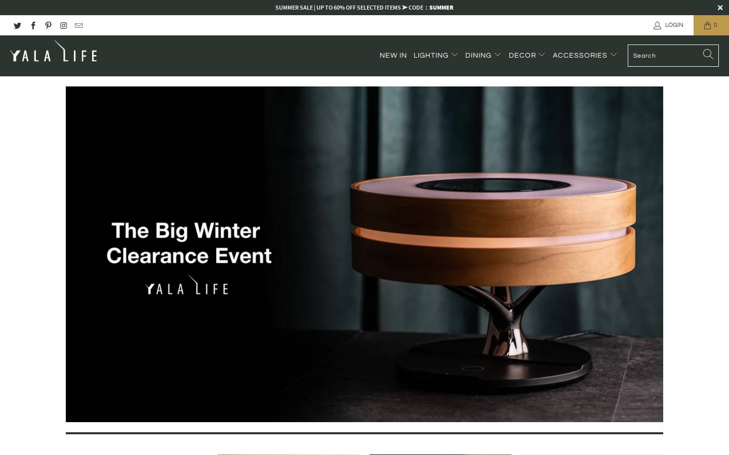 yalalife.com homepage screenshot