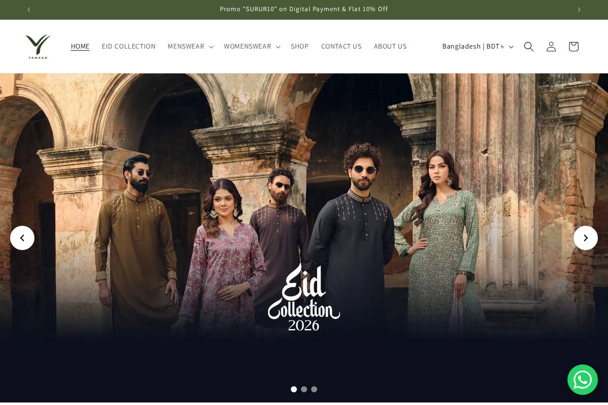 yamaan.store homepage screenshot