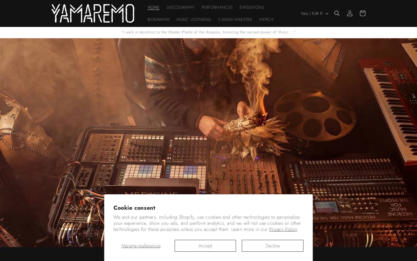 yamaremo.com homepage screenshot