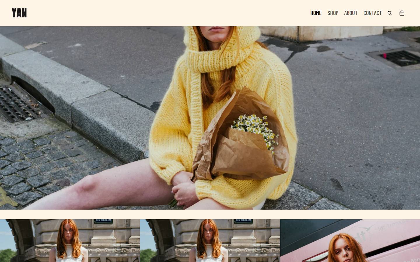 yanthebrand.com homepage screenshot