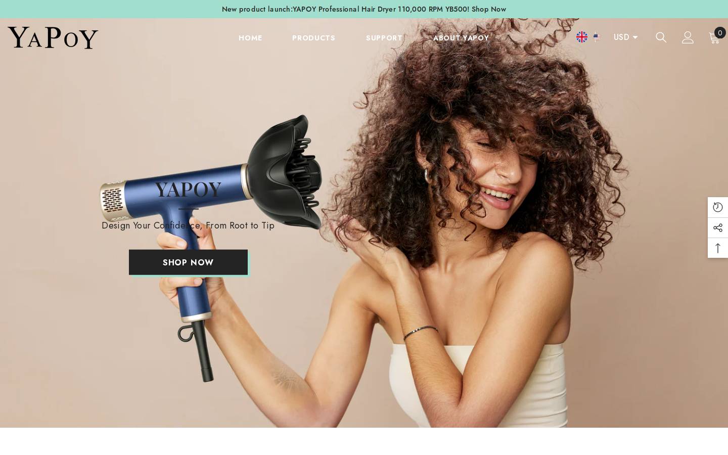 yapoy.com homepage screenshot