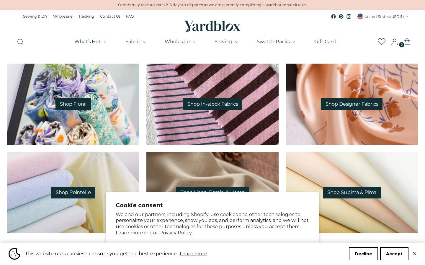 yardblox.com homepage screenshot