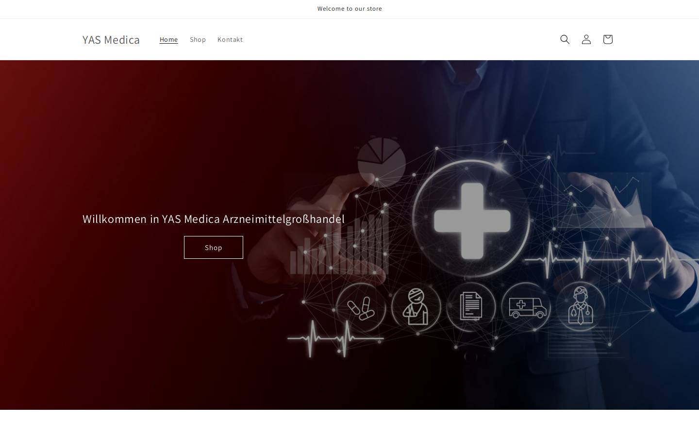 yasmedica.com homepage screenshot
