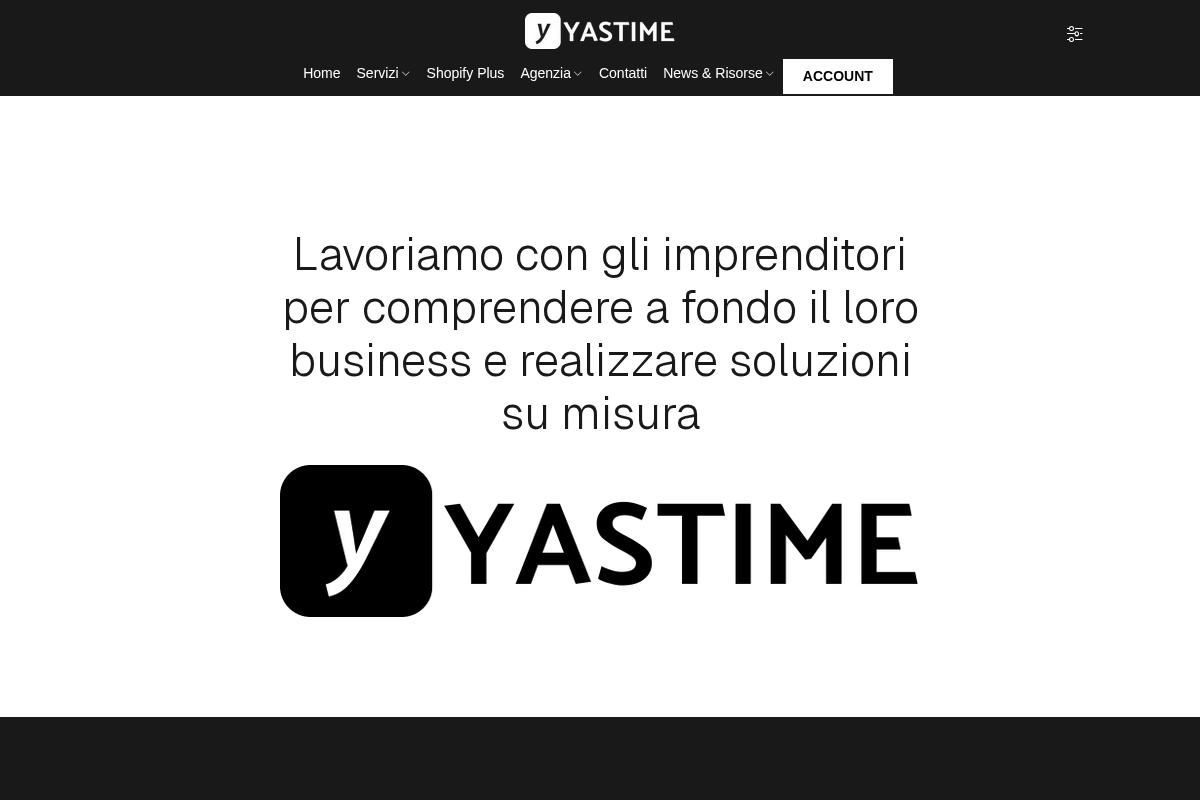 Yastime homepage screenshot