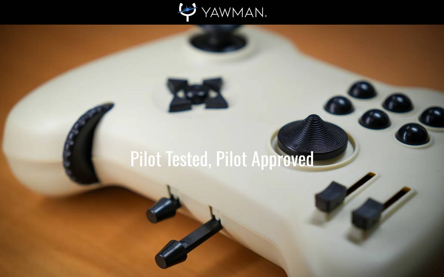 yawmanflight.com homepage screenshot