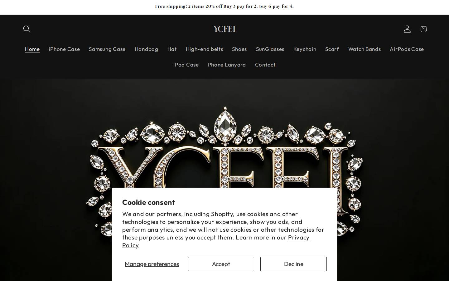 ycfei.com homepage screenshot