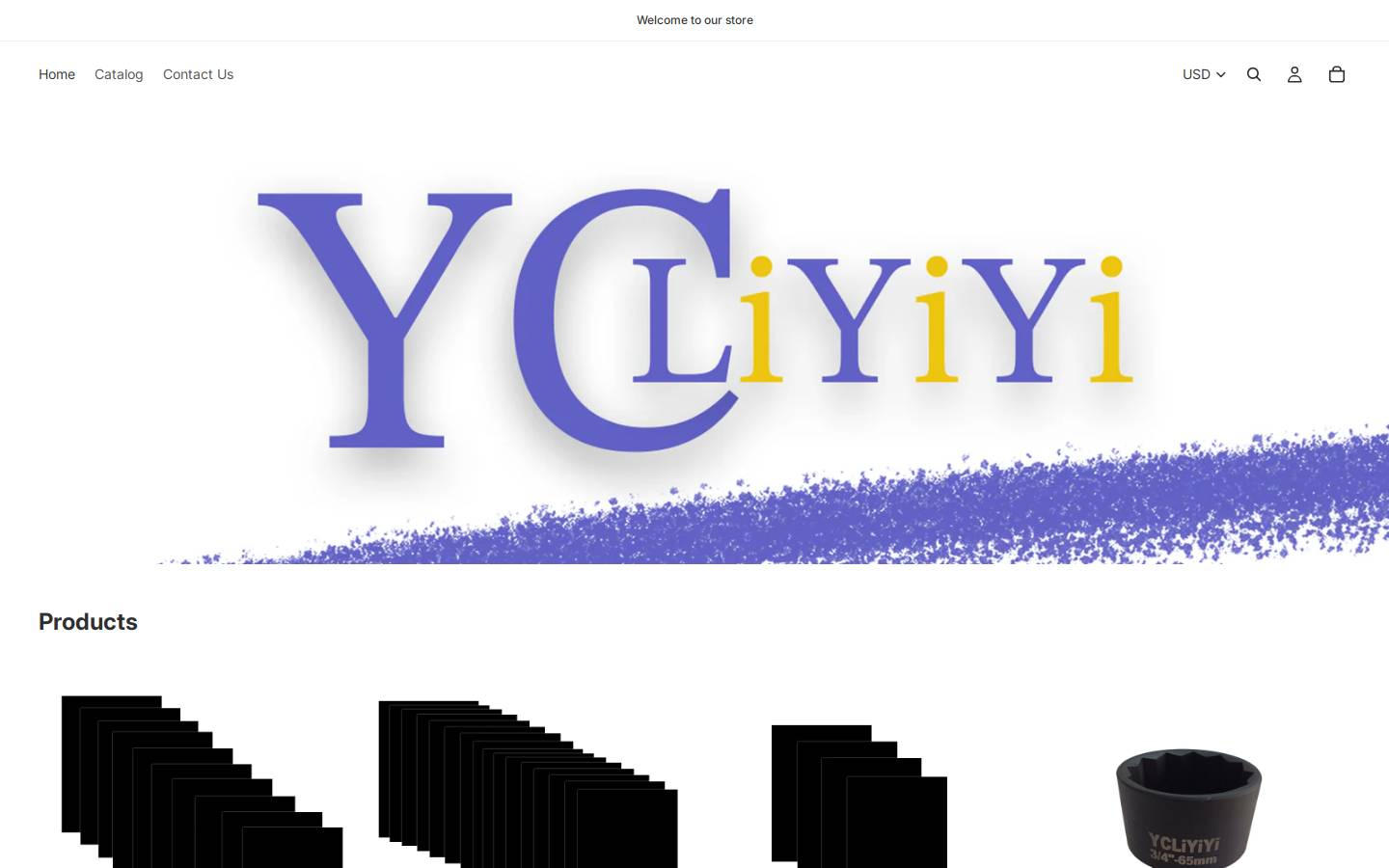 ycliyiyi.com homepage screenshot