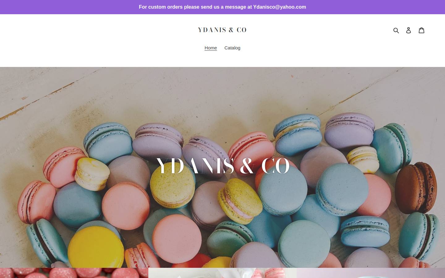 ydanisco.com homepage screenshot