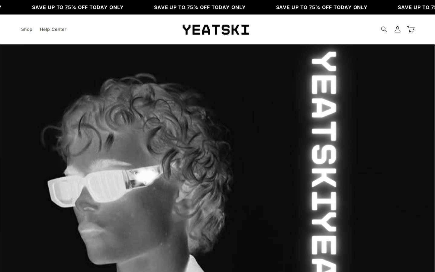 yeatski.com homepage screenshot