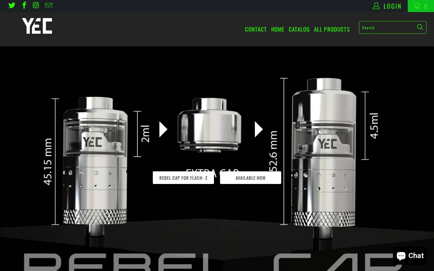 yecstudio.com homepage screenshot