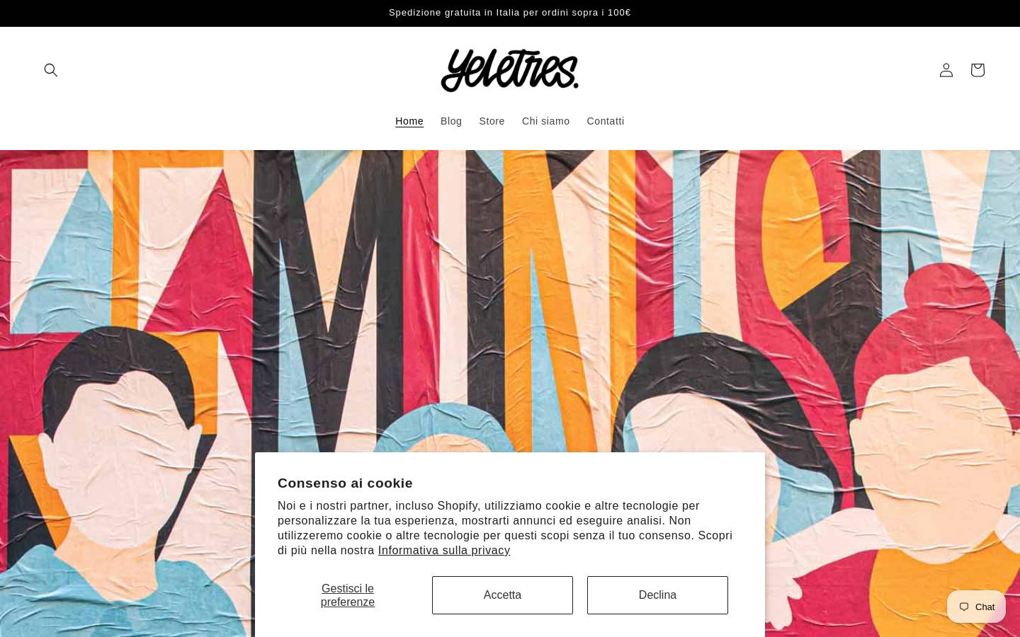 yeletres.com homepage screenshot