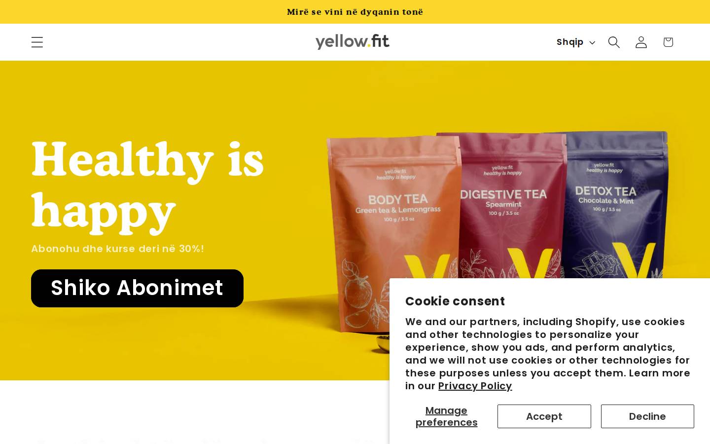 Yellow.com homepage screenshot