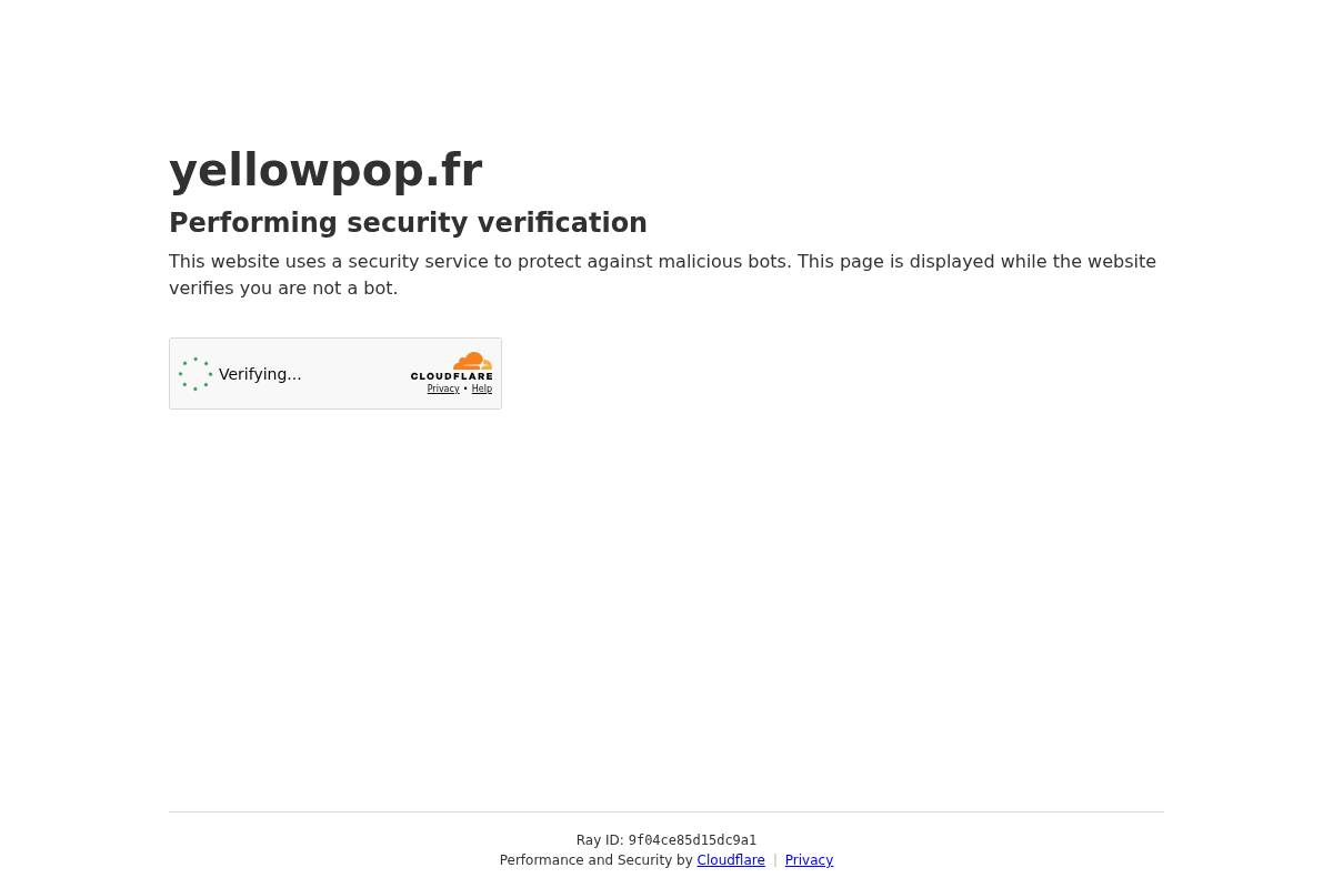 Yellowpop homepage screenshot
