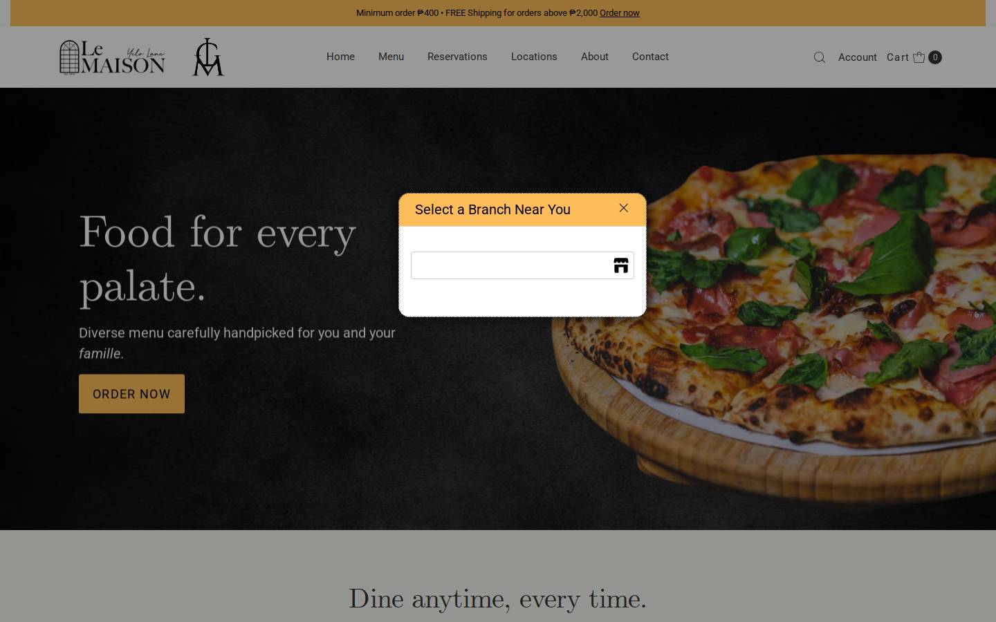 yelolane.com homepage screenshot