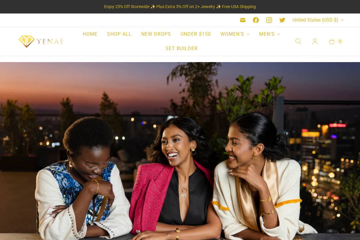 yenae.com homepage screenshot