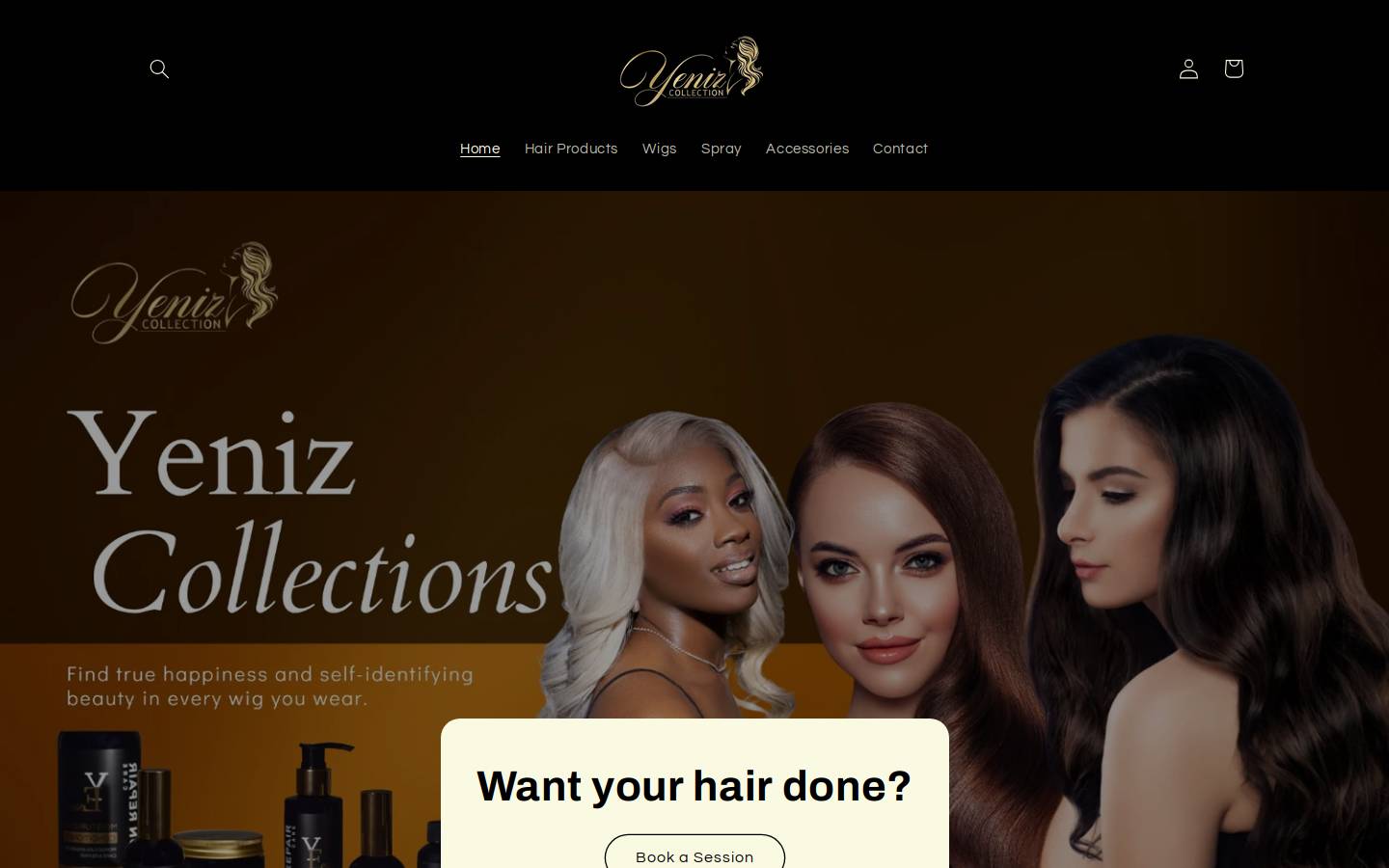 yeniz.com.au homepage screenshot