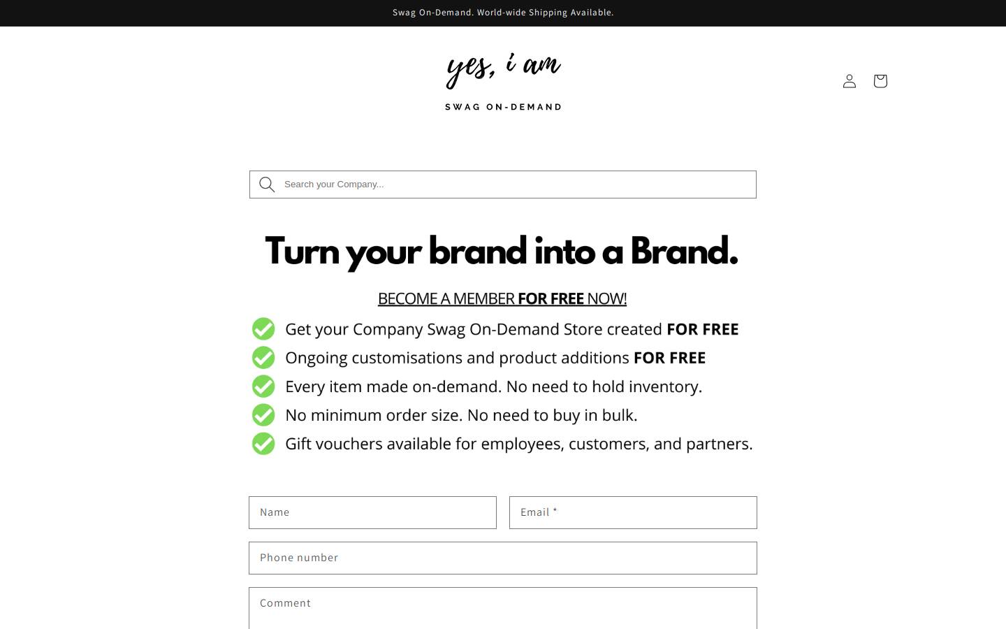 yesiam.com.au homepage screenshot