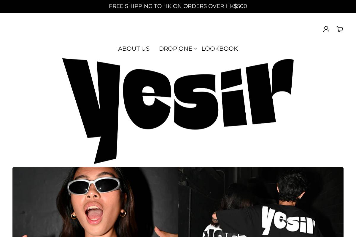 yesirglobal.com homepage screenshot