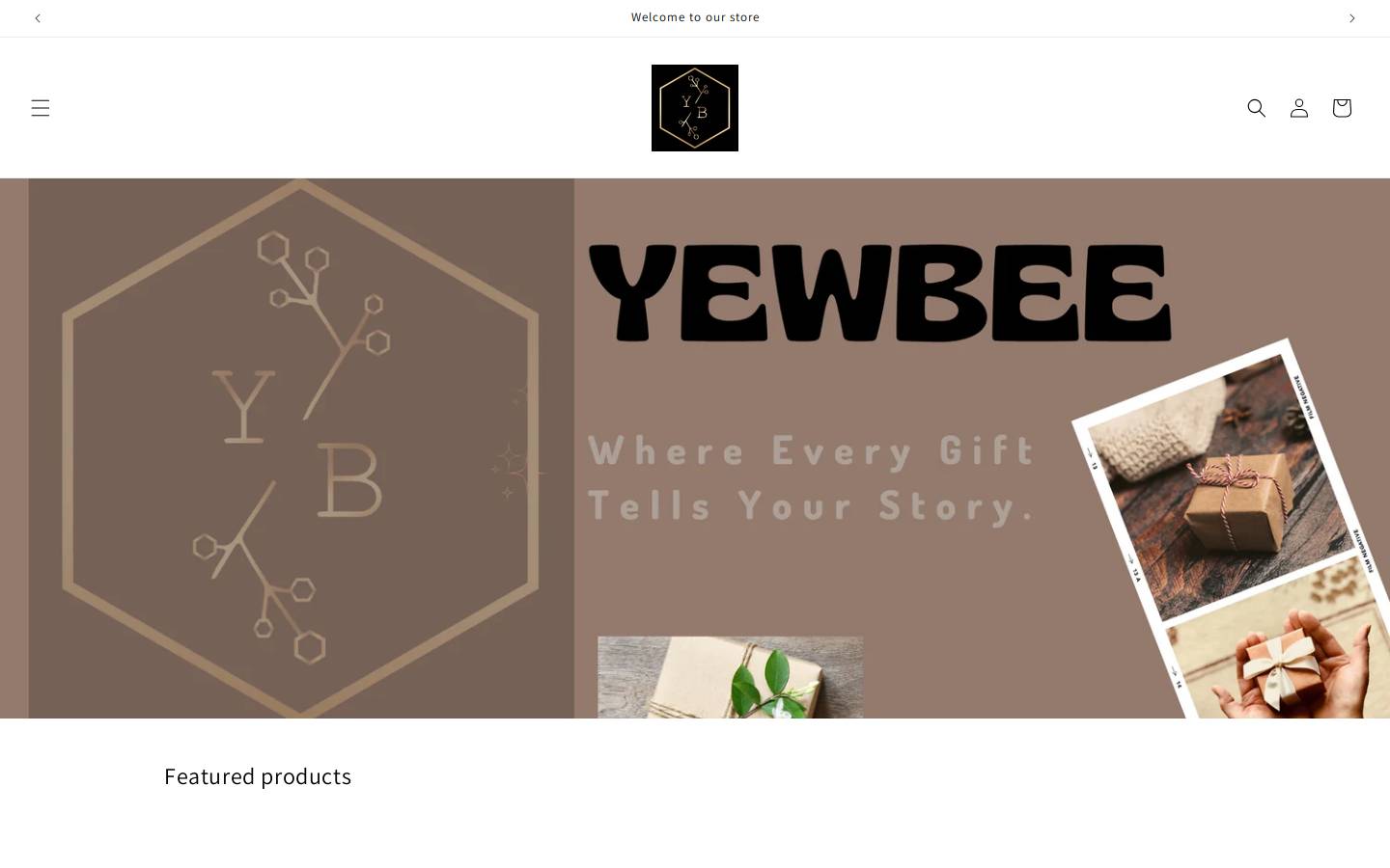 yewbee.com homepage screenshot