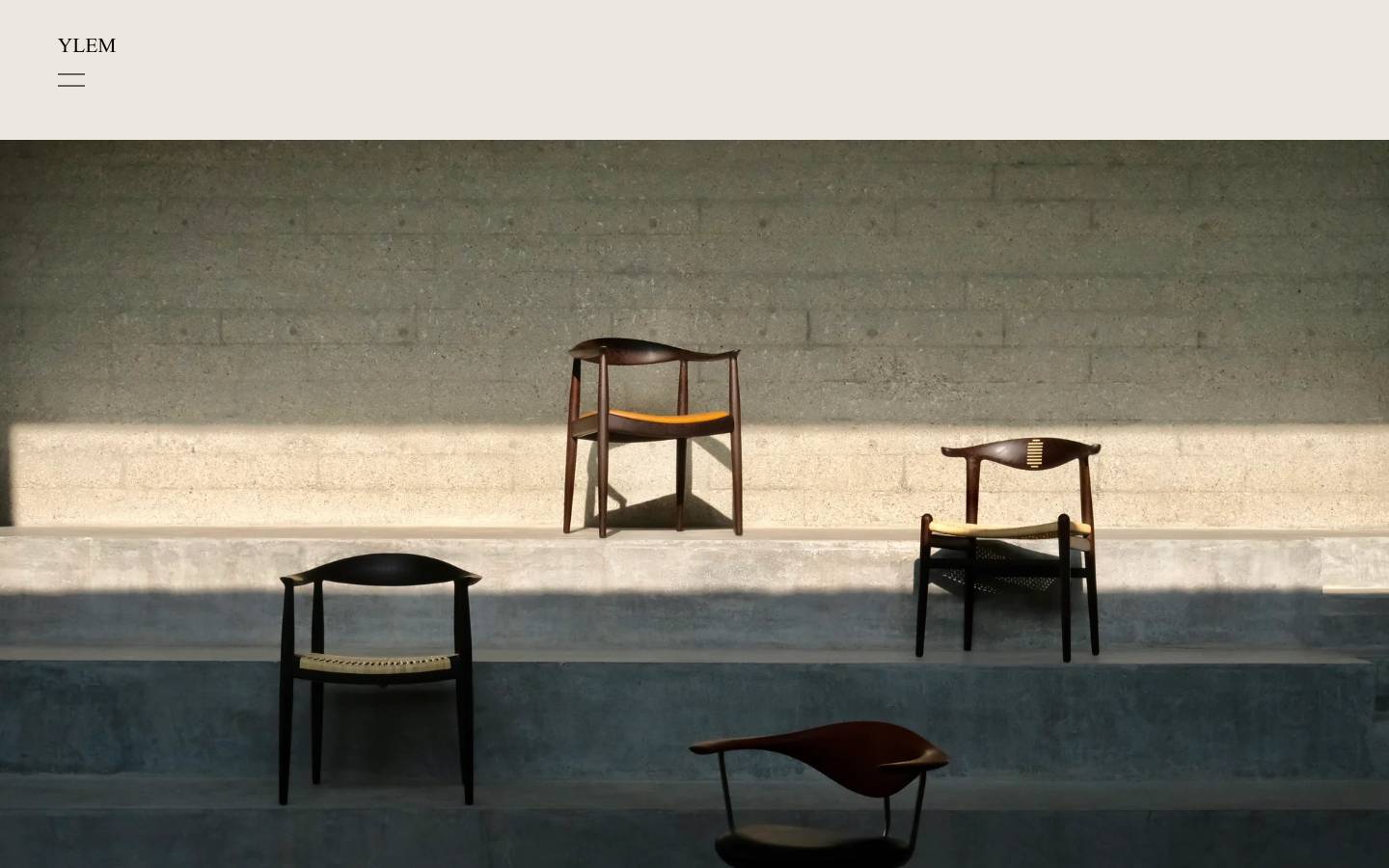 ylem-gallery.com homepage screenshot