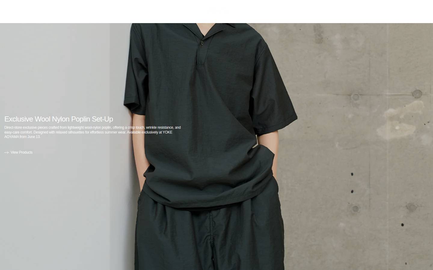 yoketokyo.com homepage screenshot