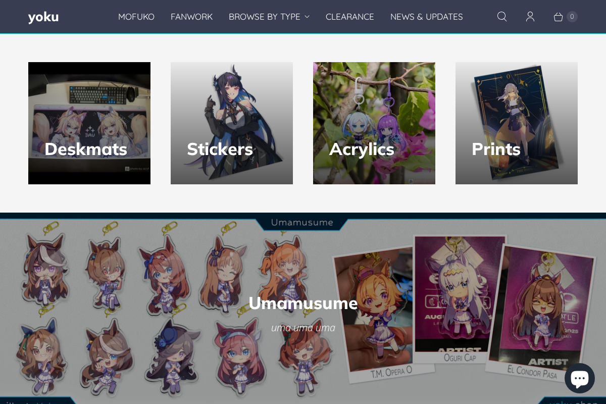 yoku homepage screenshot