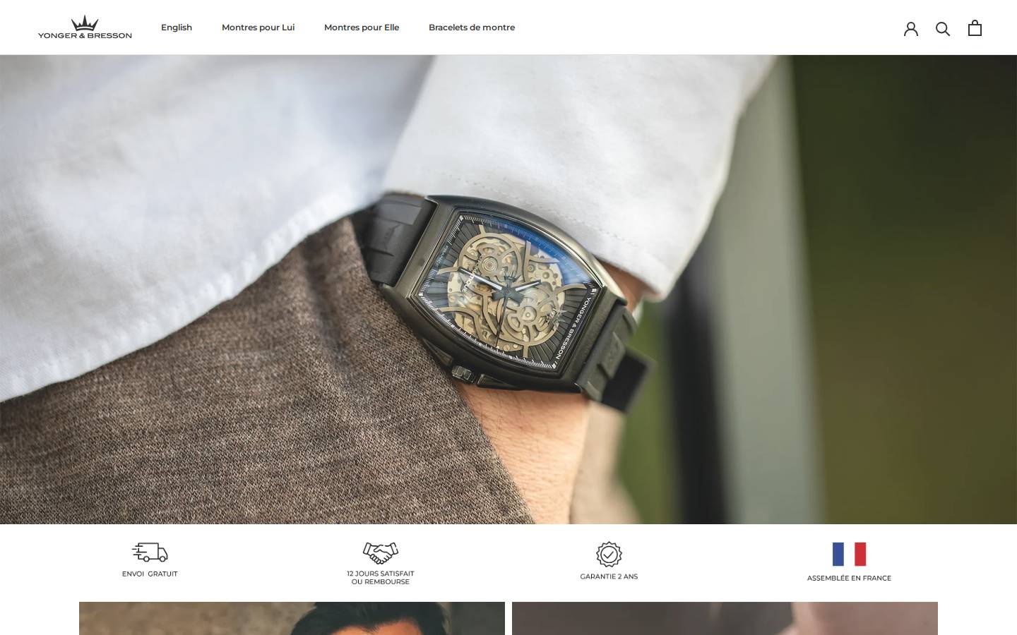 yongerbresson.com homepage screenshot