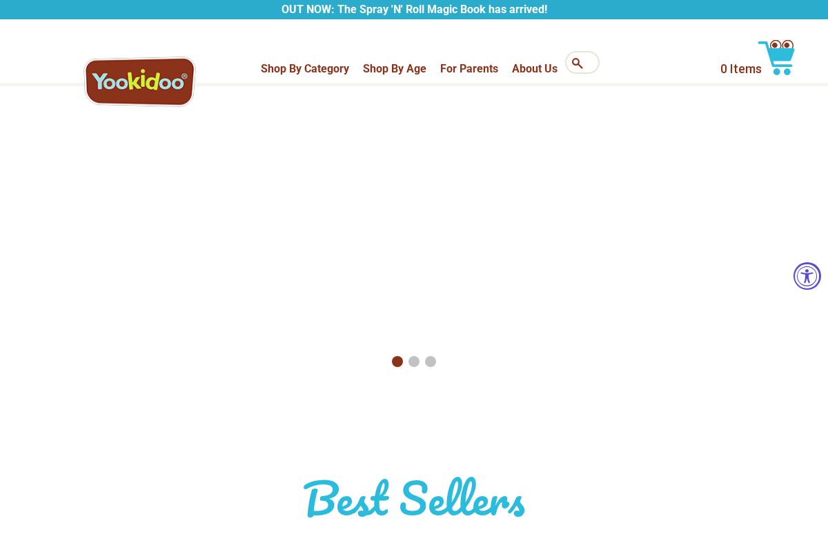 yookidoo.com homepage screenshot