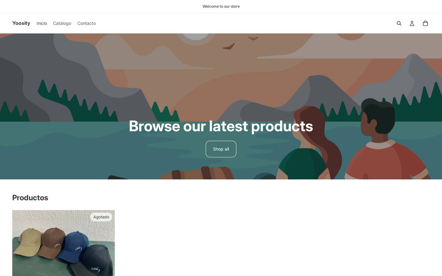 yoosity.com homepage screenshot