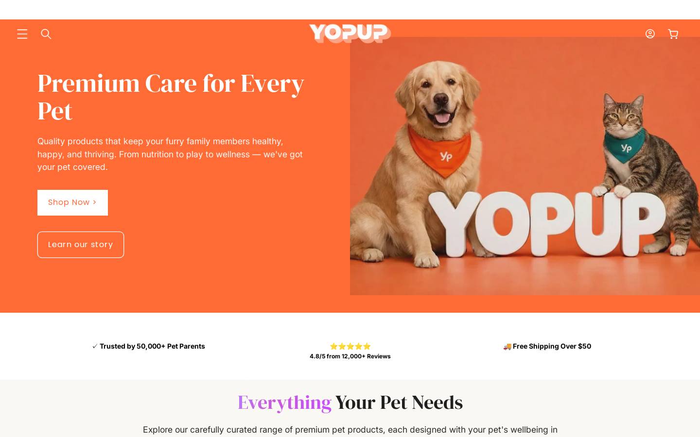 yopup.com.au homepage screenshot