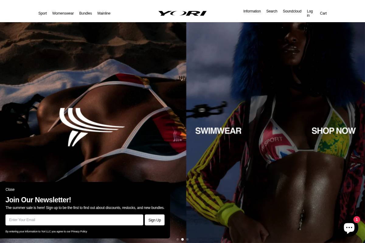 yori.nyc homepage screenshot