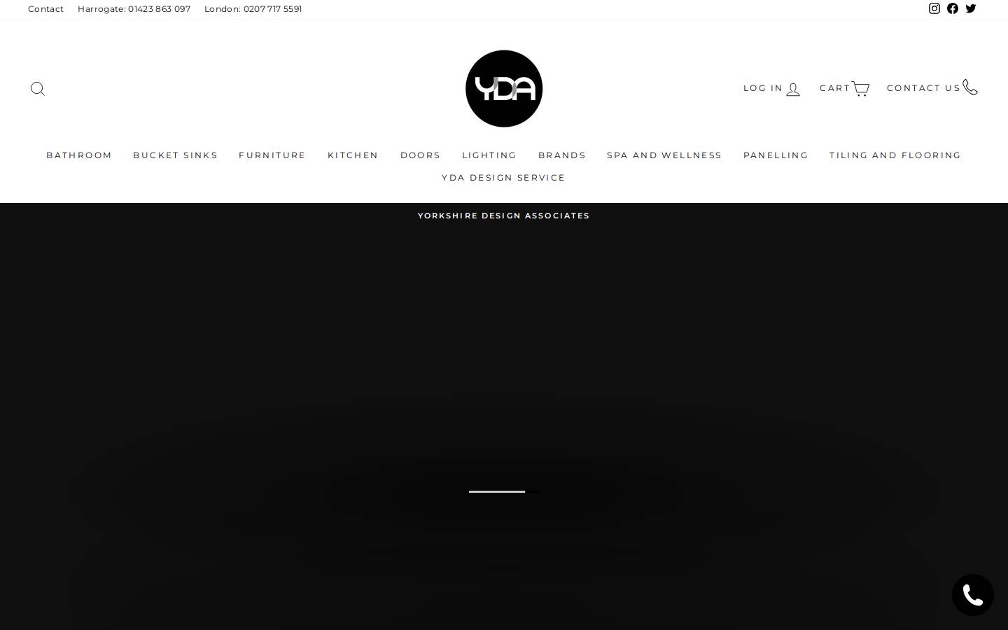 Yorkshire Design Associates homepage screenshot