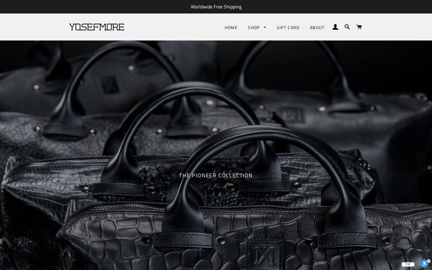 yosefmore.com homepage screenshot