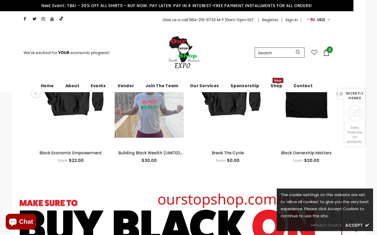 youbuyblack.com homepage screenshot