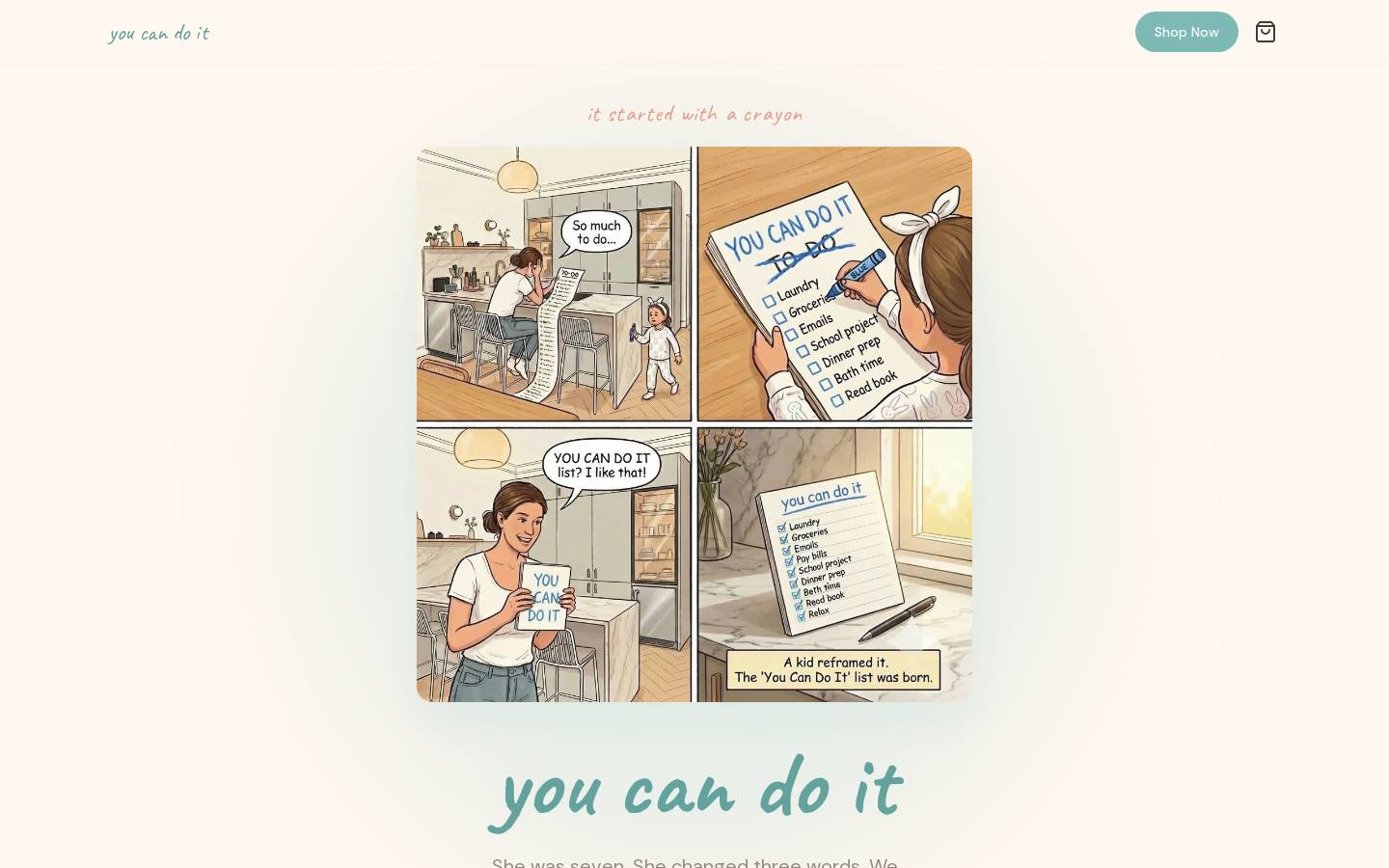 youcandoitlist.com homepage screenshot