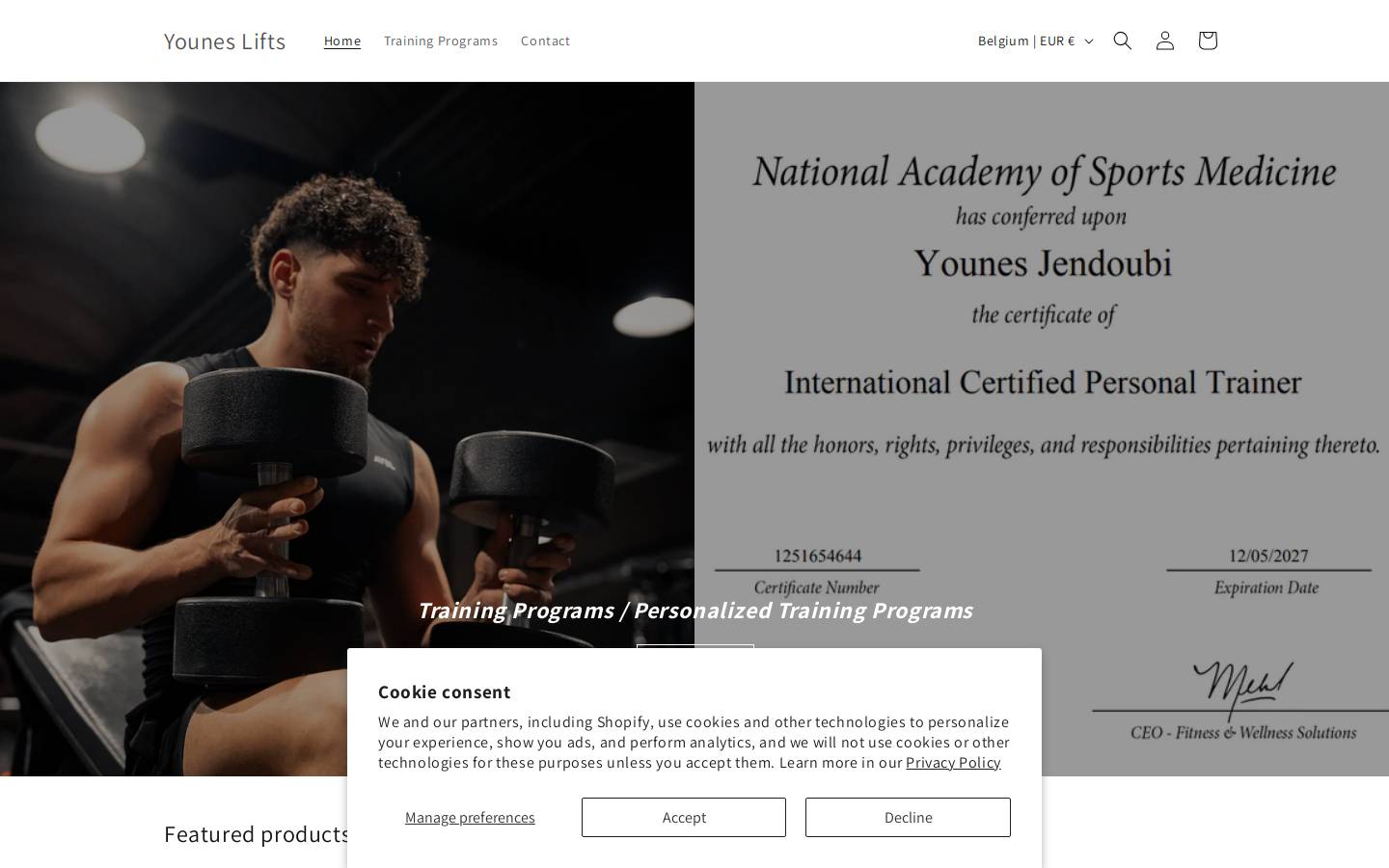 youneslifts.com homepage screenshot