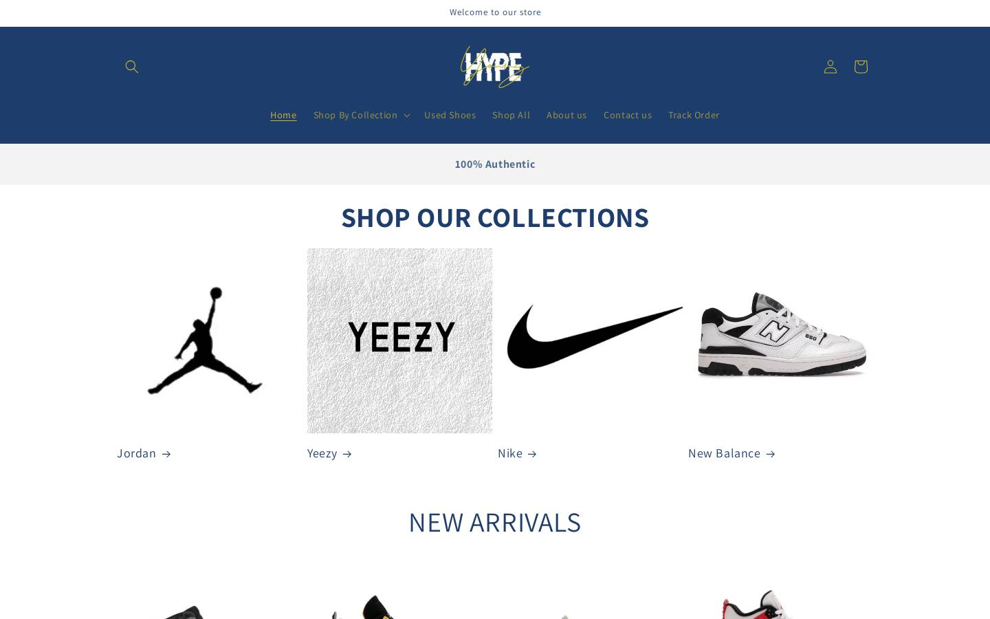 younghypeshop.com homepage screenshot
