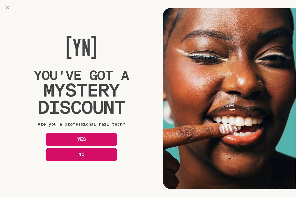 youngnails.com homepage screenshot