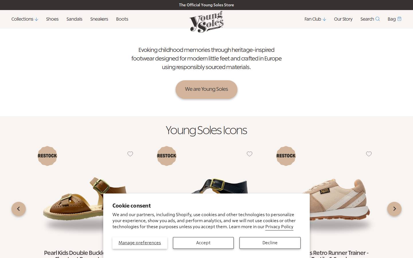 youngsoles.fr homepage screenshot
