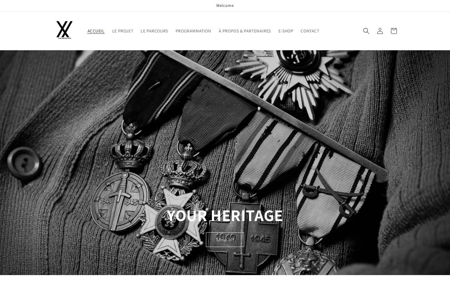 your-heritage-expo.com homepage screenshot