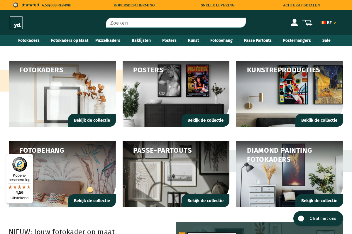 Your Decoration B.V. homepage screenshot