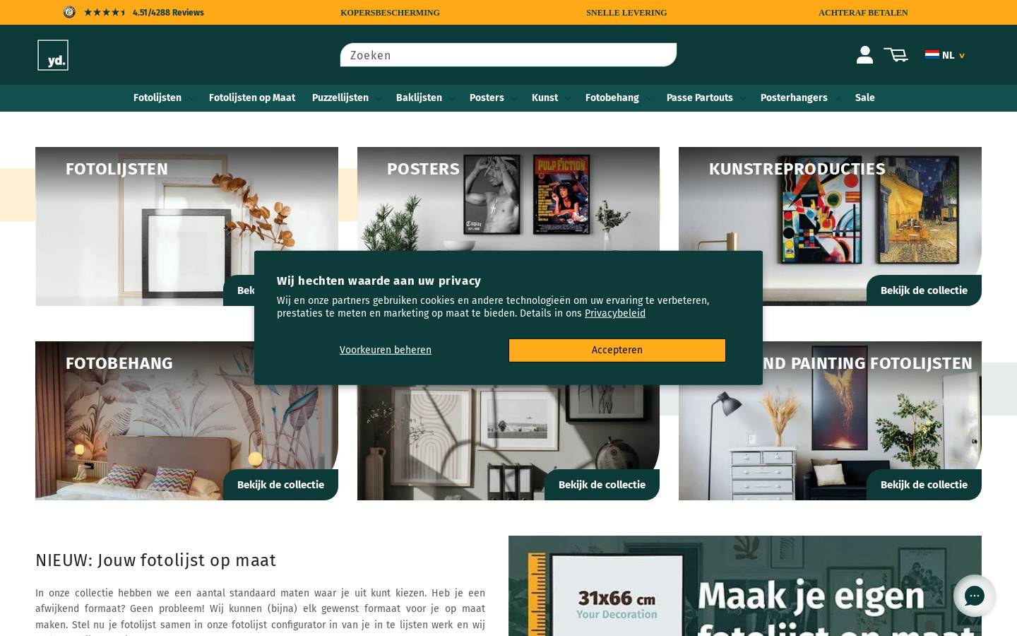 Yourdecoration homepage screenshot