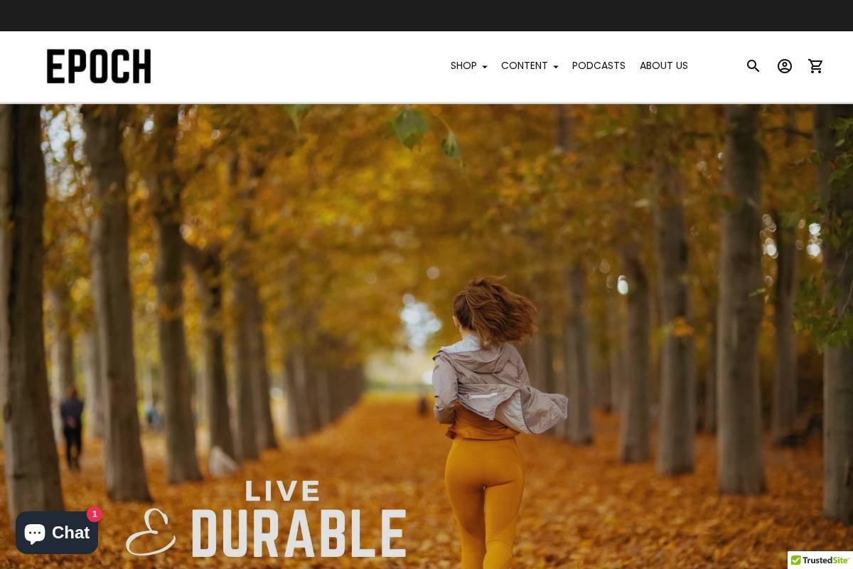 yourepoch.com homepage screenshot