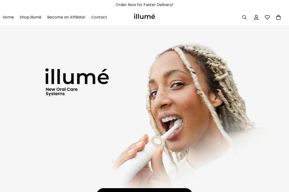 Yourillume homepage screenshot