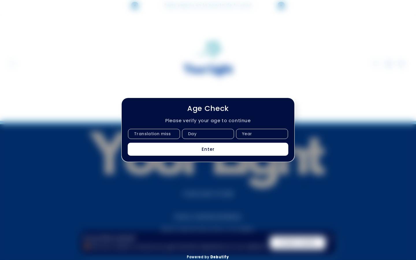 yourlightstore.com homepage screenshot