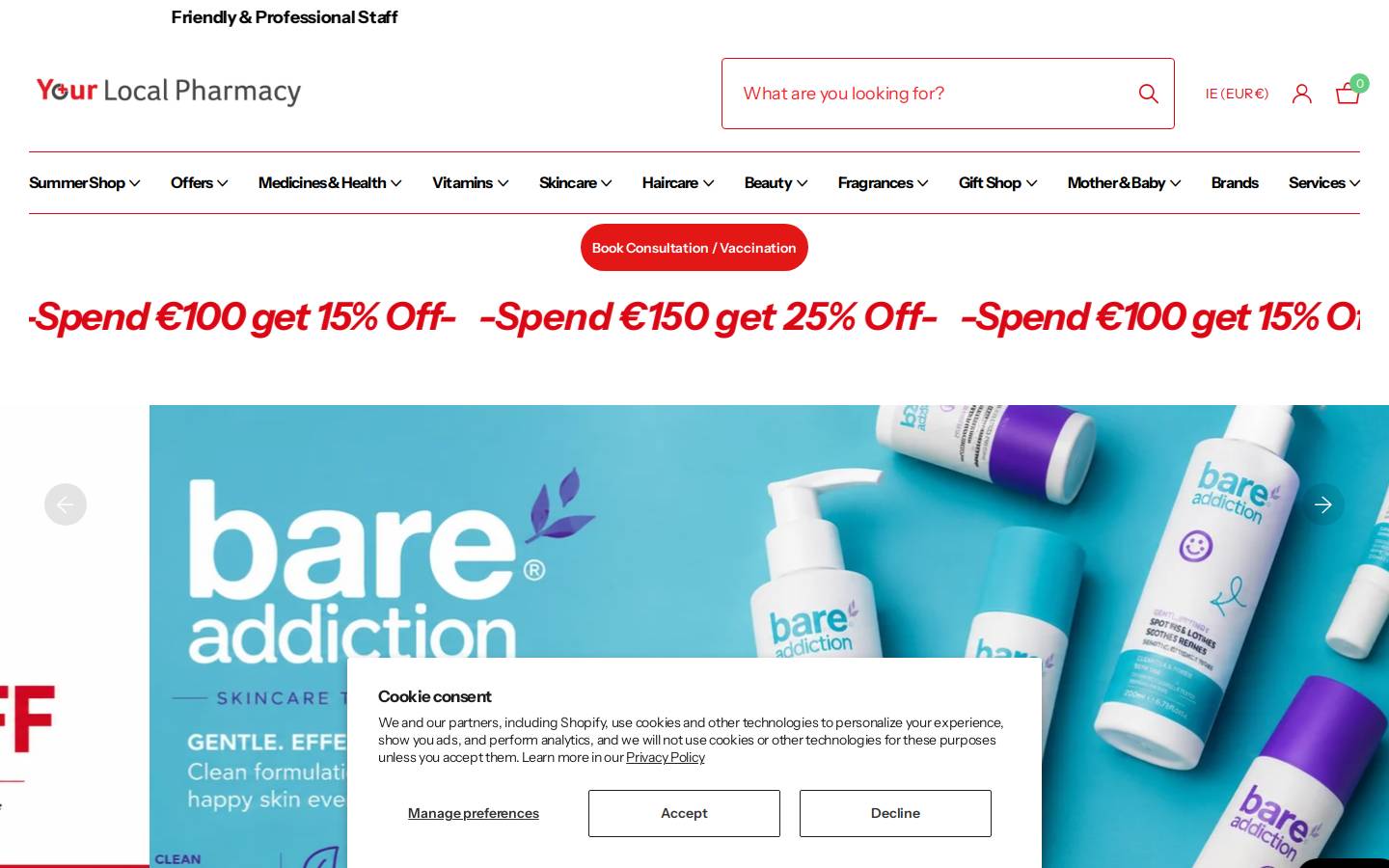 Yourlocalpharmacy homepage screenshot
