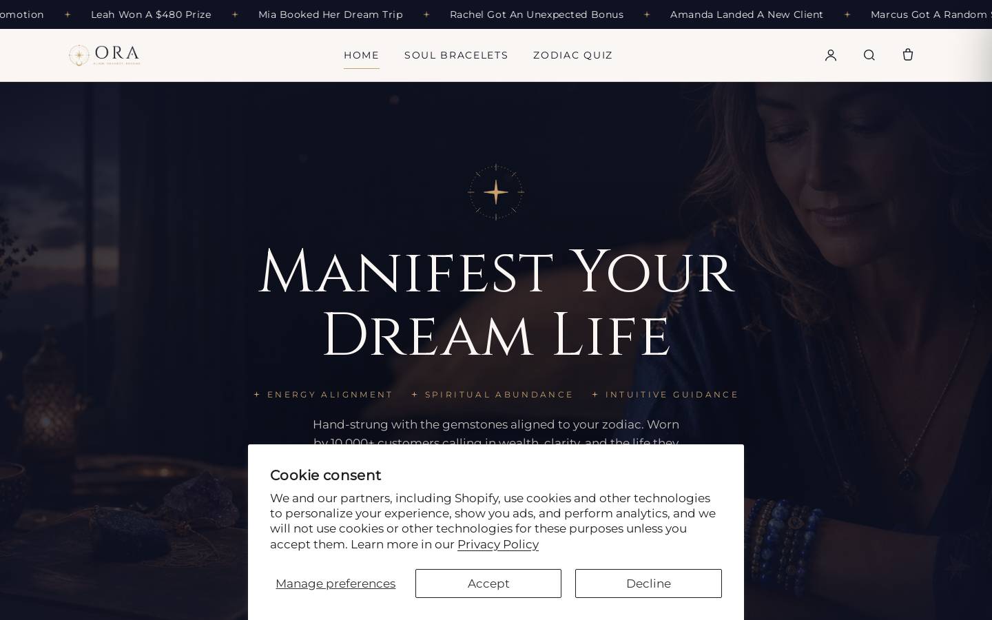 yourora.com homepage screenshot