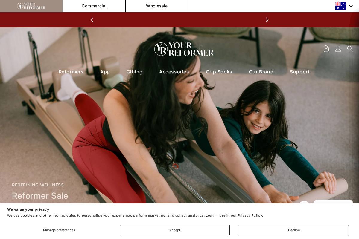 yourreformer.com.au homepage screenshot