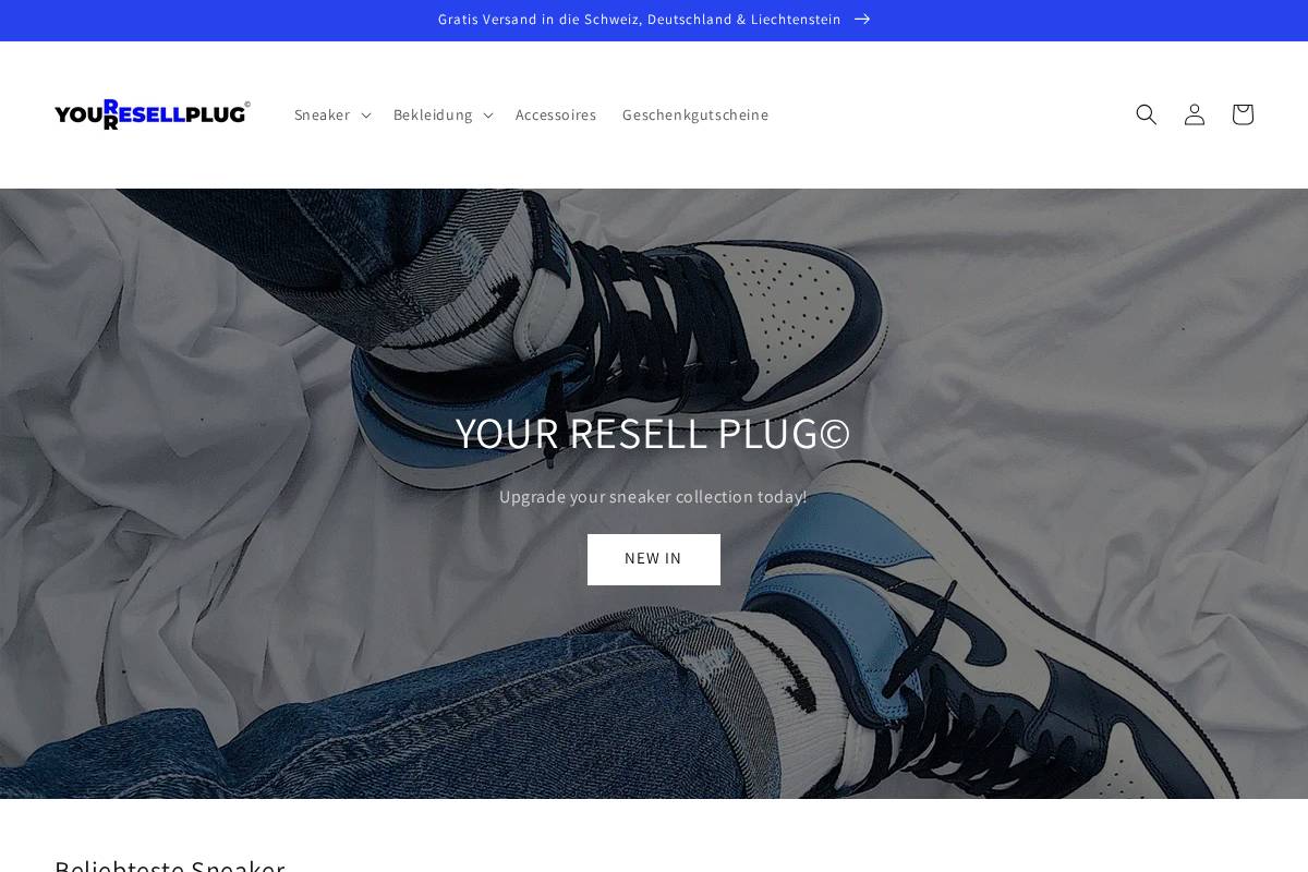 yourresellplug.com homepage screenshot