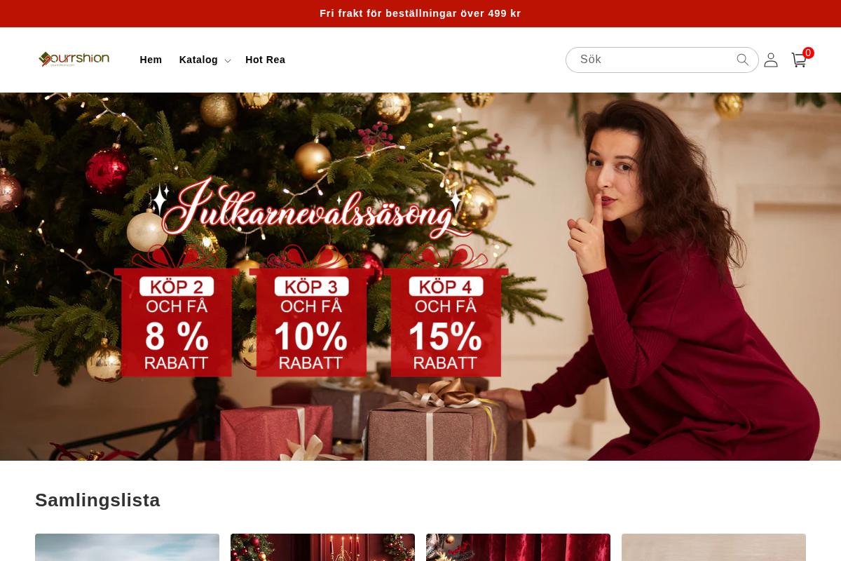 Yourrshion homepage screenshot